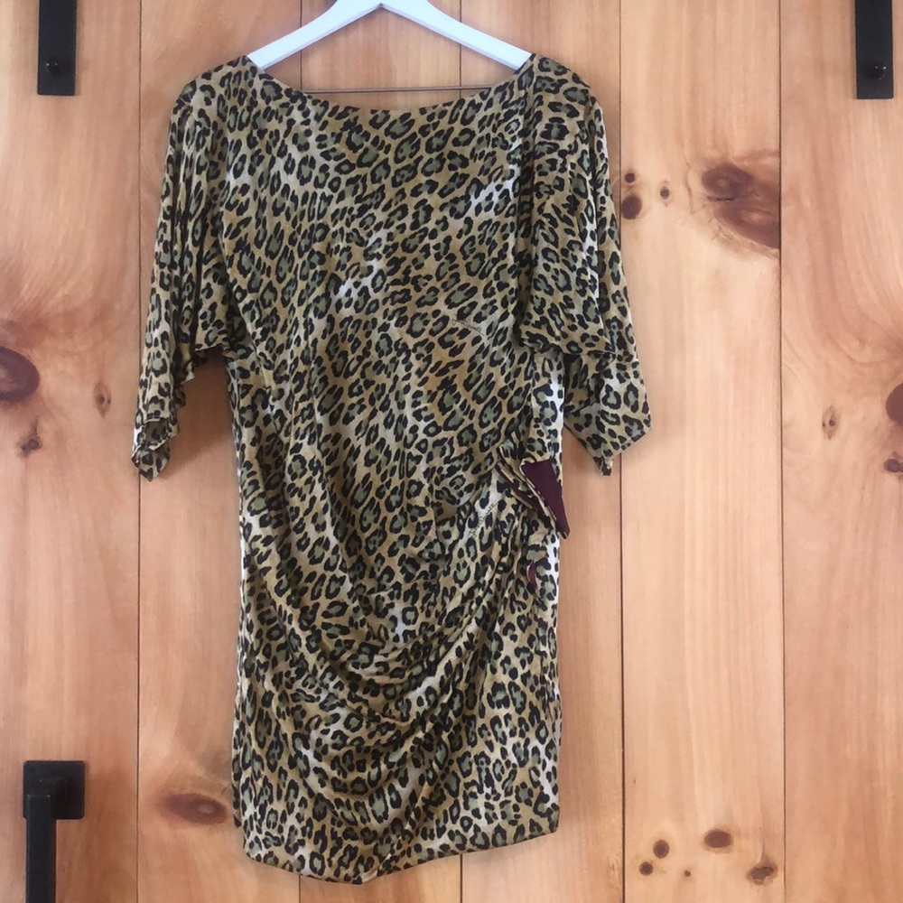 Stunning Just Cavalli Leopard Print miniDress 42/6